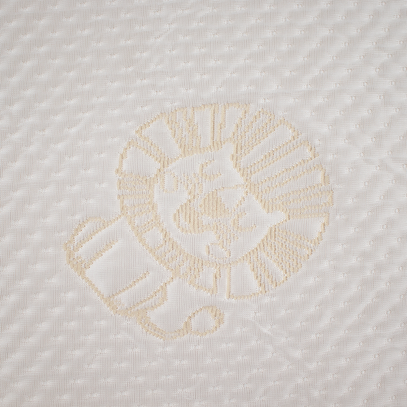 Tissu de tapis de refroidissement en soie glacée