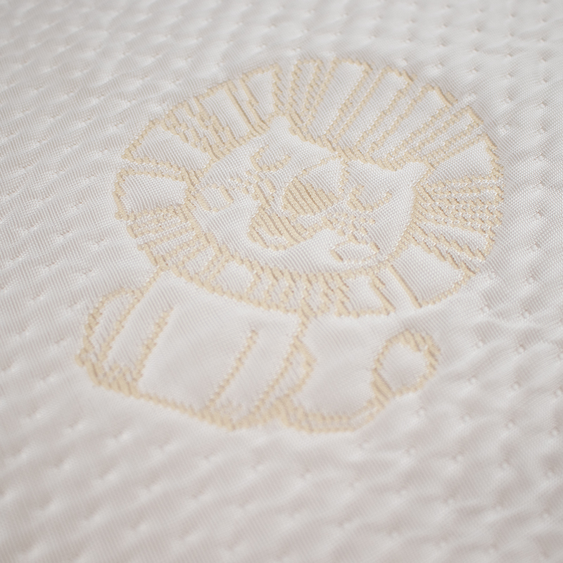 Tissu de tapis de refroidissement en soie glacée