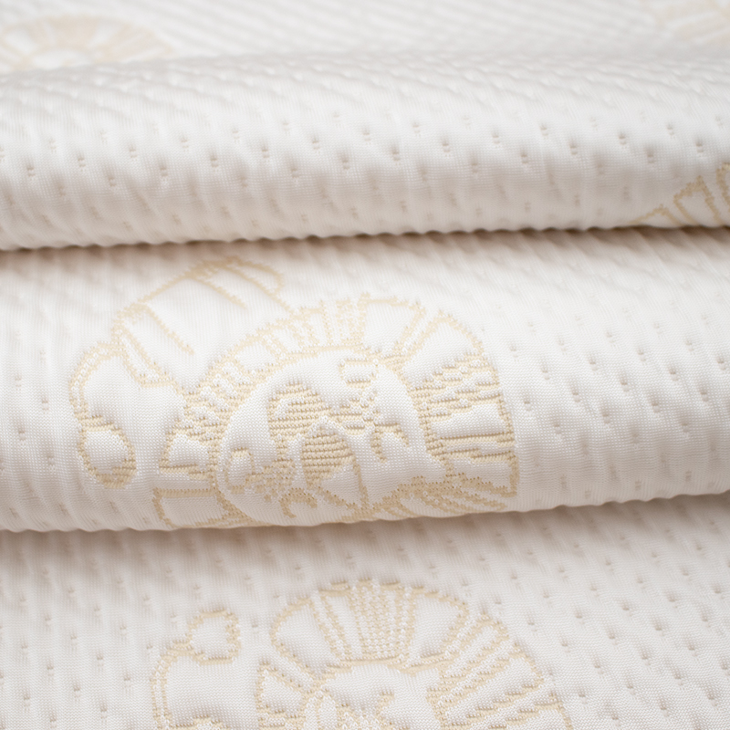 Tissu de tapis de refroidissement en soie glacée