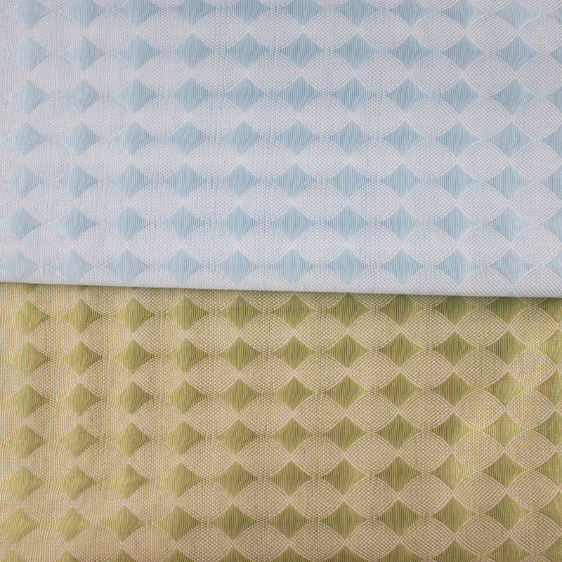 Tissu de tapis de refroidissement en soie glacée