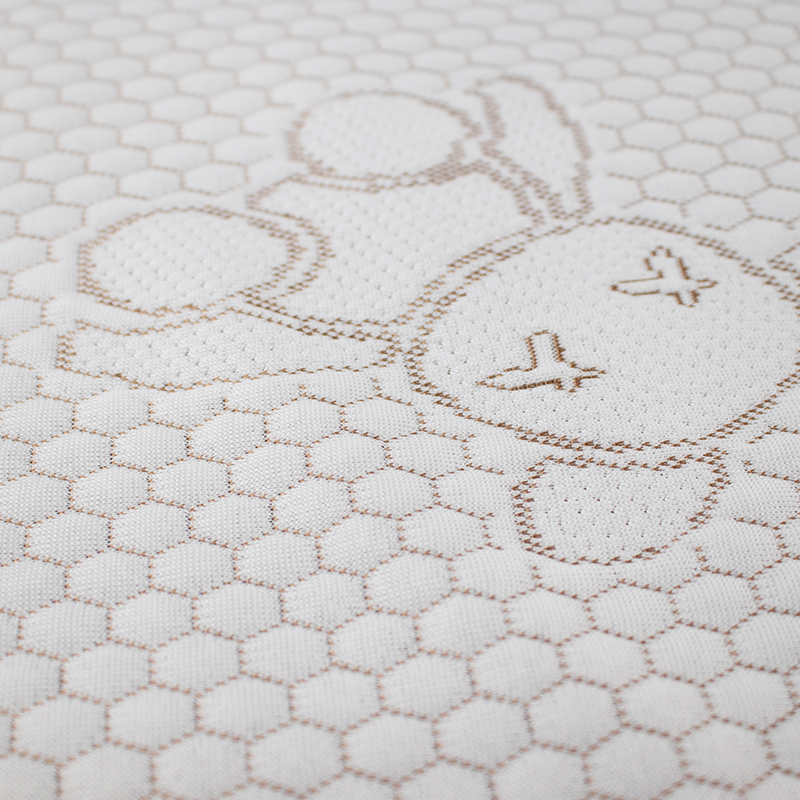 Tissu de tapis de refroidissement en soie glacée