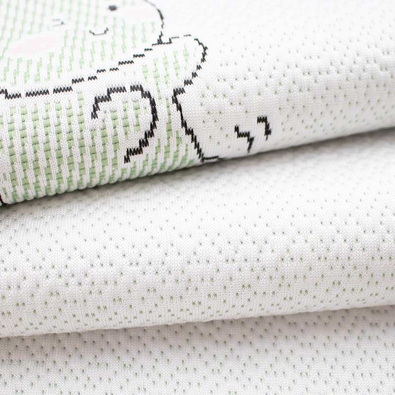 Tissu de tapis de refroidissement en soie glacée